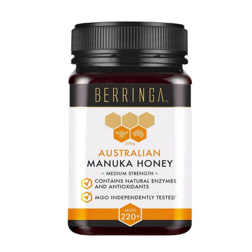 Australian Manuka Honey MGO 220 500 Grams by Berringa