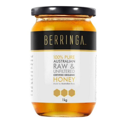 100% Pure Raw And Unfiltered Eucalyptus Honey 1 Kg by Berringa