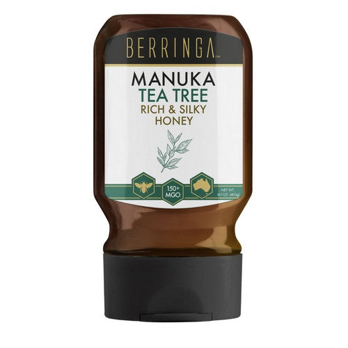 Australian Tea Tree Manuka Honey MGO 150 Squeeze 400 Grams by Berringa