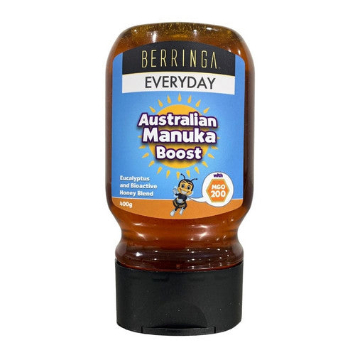 Australian Everyday Manuka Boost MGO 200 Squeeze 400 Grams by Berringa