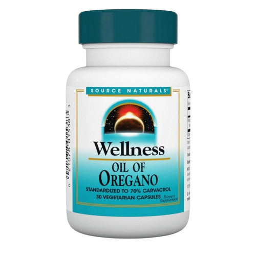 Wellness Oil of Oregano 30 Veg Caps by Source Naturals