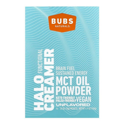 Halo Creamer MCT Oil Powder 14 Count by Bubs Naturals