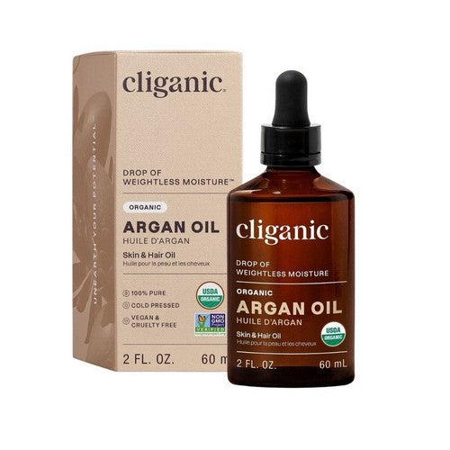 Organic Argan Oil 2 Oz by Cliganic