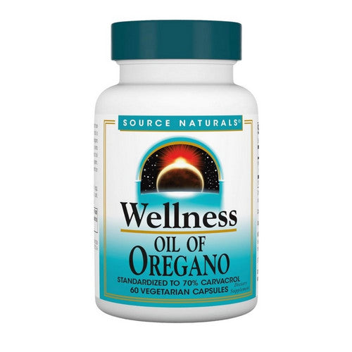 Wellness Oil of Oregano 60 Caps by Source Naturals