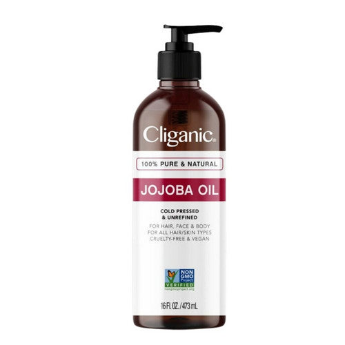 Cliganic Jojoba Oil 16 Oz by Cliganic