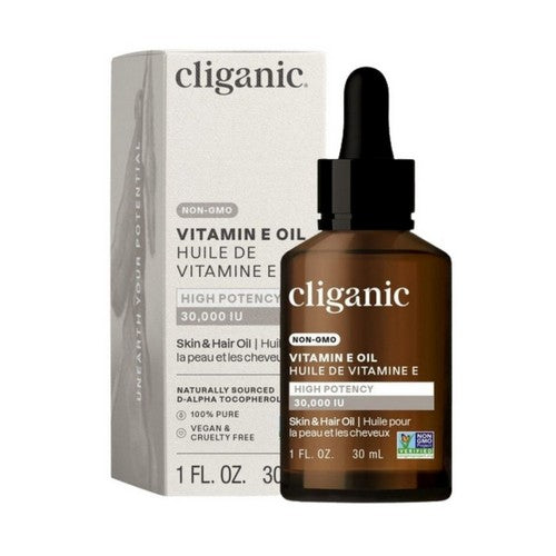 100% Pure Vitamin E Oil 1 Oz by Cliganic