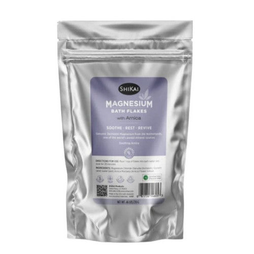 Shikai Magnesium Bath Flakes With Arnica 0.46 Lbs by Shikai