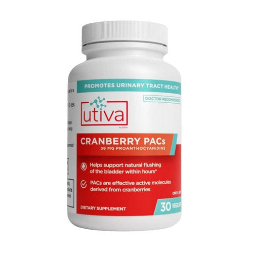 Urinary Tract Health Cranberry Pacs 30 Capsules by Utiva
