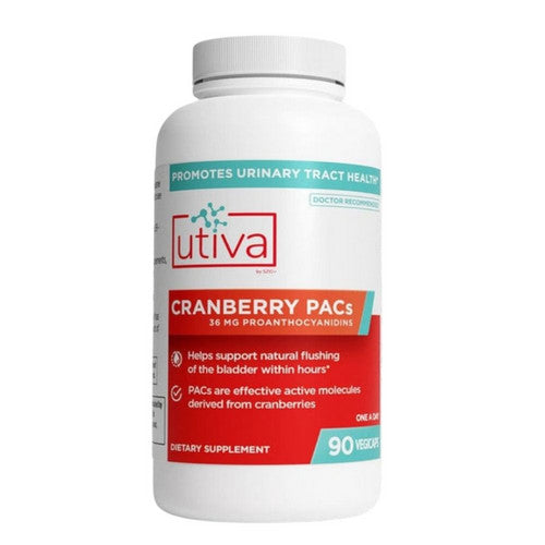 Urinary Tract Health Cranberry PACs Supplement 90 Capsules by Utiva