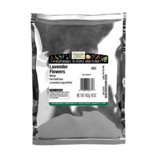 Lavender Flowers Whole For Craft 1 Lb by Frontier Coop