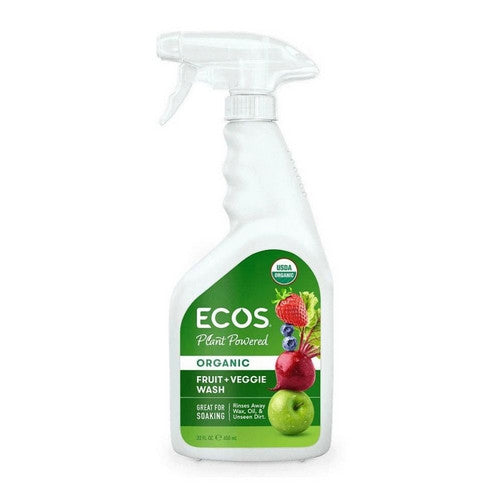 Organic Fruit And Veggie Wash 22 Oz by Earth Friendly Products