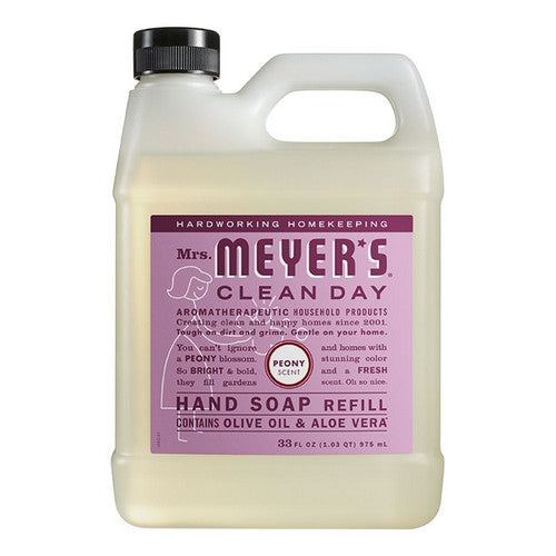 Peony Hand Soap Refill 33 Oz by Mrs. Meyers Clean Day