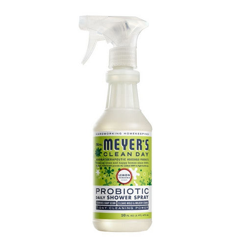 Lemon Verbena Probiotic Daily Shower Spray 16 Oz by Mrs. Meyers Clean Day