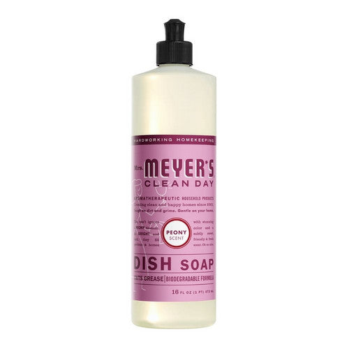 Peony Dish Soap 16 Oz by Mrs. Meyers Clean Day