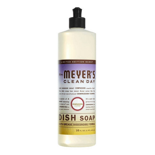 Compassion Flower Dish Soap 16 Oz by Mrs. Meyers Clean Day