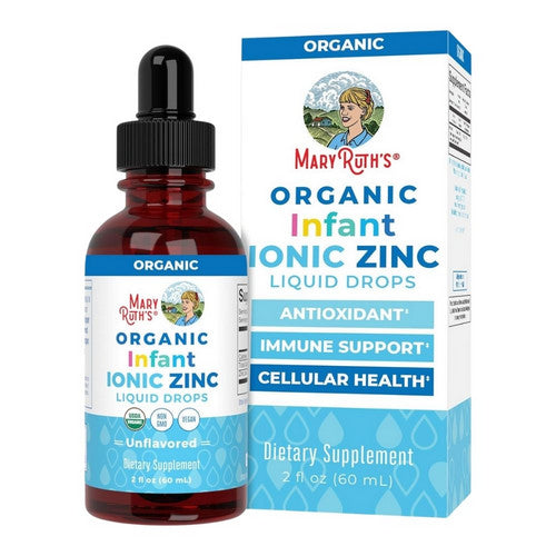 Organic Infant Ionic Zinc Liquid Drops 2 Oz by MaryRuth's