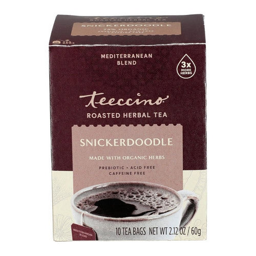Snickerdoodle Chicory Herbal Tea 10 Bags by Teeccino
