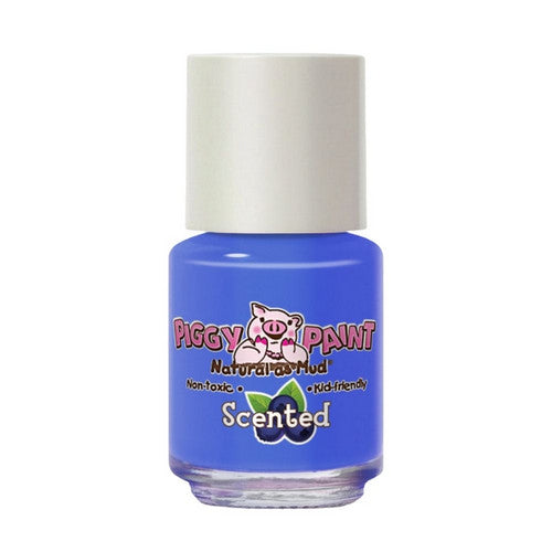 Bossy Blueberry Scented Nail Polish 0.25 Oz by Piggy Paint