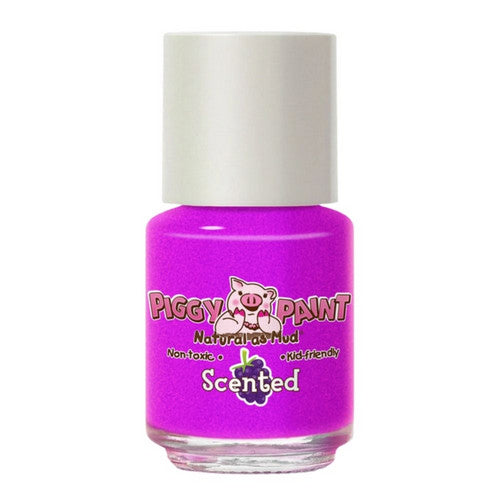 Grouchy Grape Scented Nail Polish 0.25 Oz by Piggy Paint