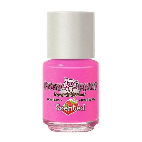 Sassy Strawberry Scented Nail Polish 0.25 Oz by Piggy Paint