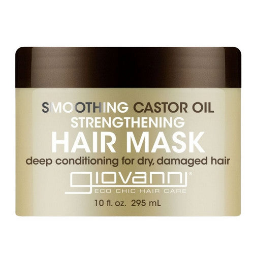 Smoothing Castor Oil Hair Mask 10 Oz by Giovanni Cosmetics