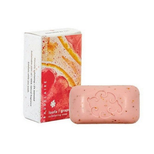 Grapefruit Exfoliating Loofa Soap 5 Oz by Baudelaire