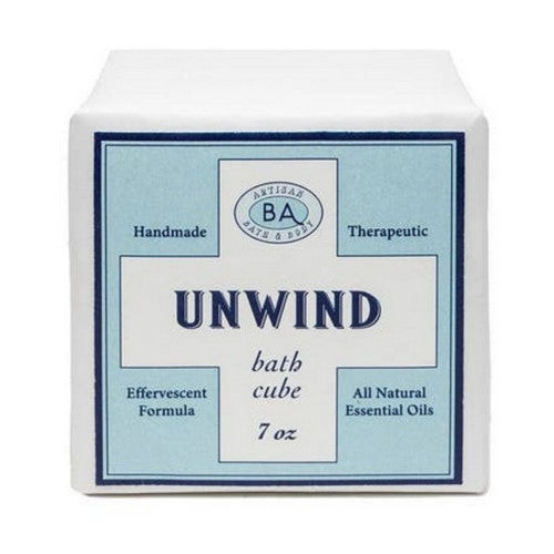 Unwind Bath Effervescent Cube 7 Oz by Baudelaire