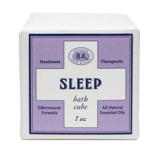 Sleep Bath Effervescent Cube 7 Oz by Baudelaire