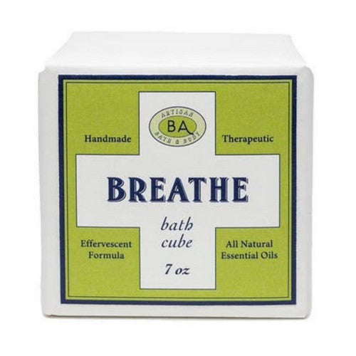 Breathe Bath Effervescent Cube 7 Oz by Baudelaire