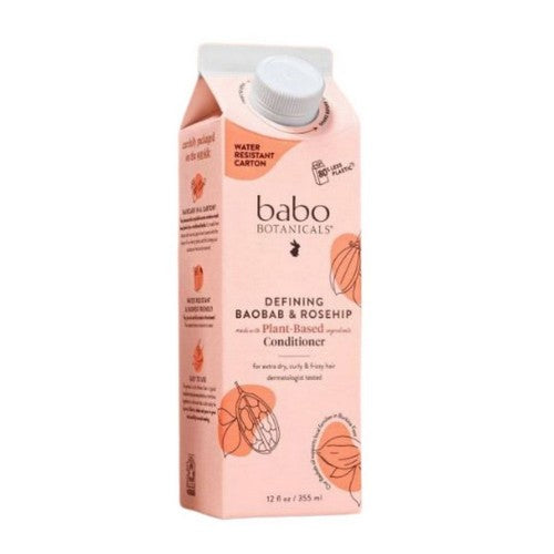 Baobab & Rosehip Defining Conditioner 12 Oz by Babo Botanicals
