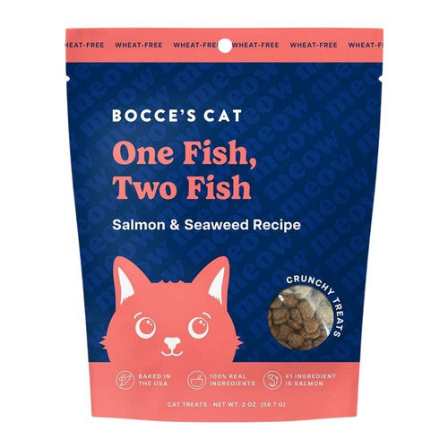 One Fish, Two Fish Cat Treats 2 Oz by Bocce's Bakery