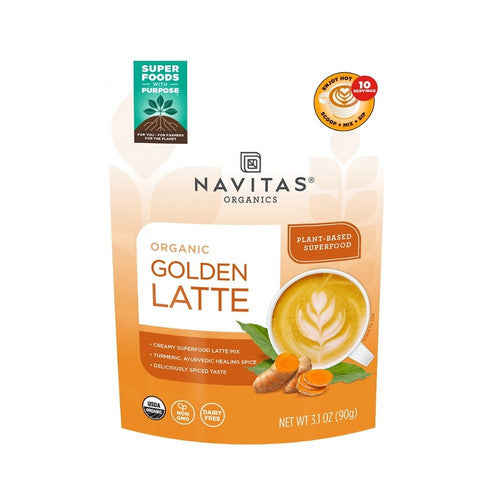 Organic Golden Latte 3.1 Oz by Navitas Organics