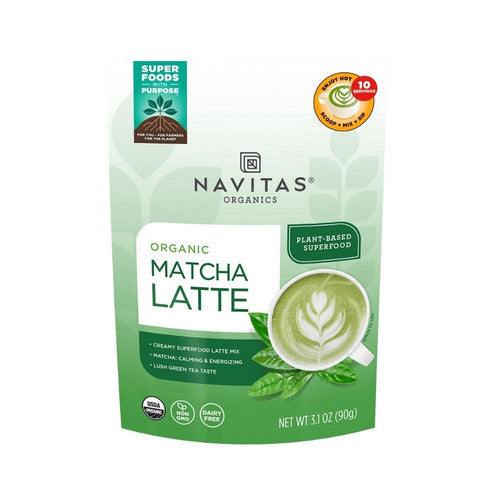 Organic Matcha Latte 3.1 Oz by Navitas Organics