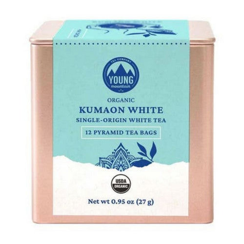 Organic Kumaon White Tea 12 Bags by Young Mountain Tea