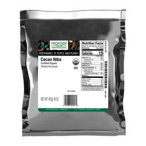 Organic Cacao Nibs 1 Lb by Frontier Coop