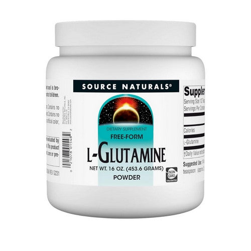 L-Glutamine Powder 1 Lbs by Source Naturals