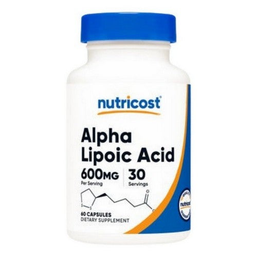 Alpha Lipoic Acid 60 Caps by Nutricost