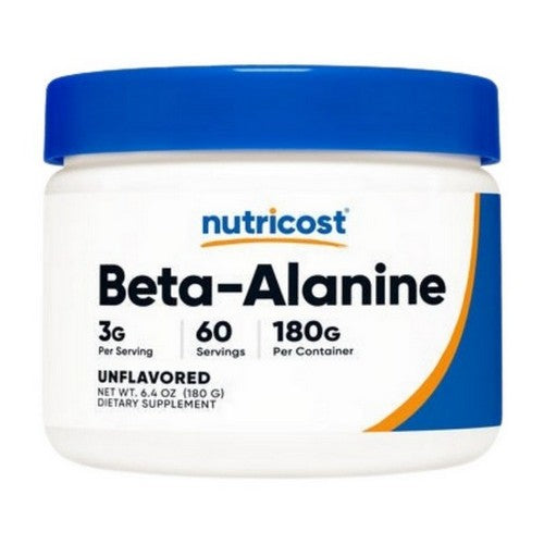 Beta Alanine Powder 180 Grams by Nutricost