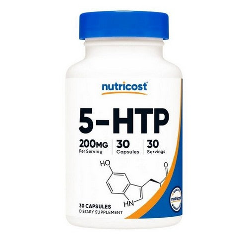 5-HTP Capsules 30 Count by Nutricost