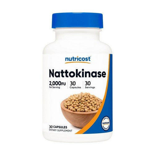 Nattokinase Capsules 30 Count by Nutricost