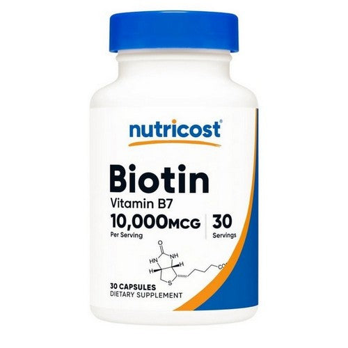 Biotin Capsules 30 Count by Nutricost