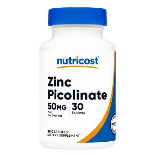 Zinc Picolinate 30 Caps by Nutricost