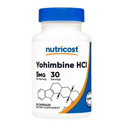 Yohimbine Hci 30 Caps by Nutricost