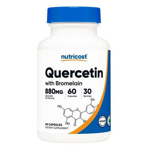 Quercetin with Bromelain 60 Caps by Nutricost