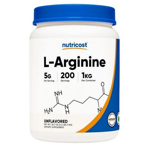 L-Arginine Powder 1 Kg by Nutricost
