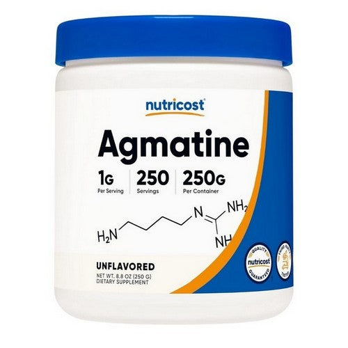 Agmatine Powder Unflavoured 250 Grams by Nutricost