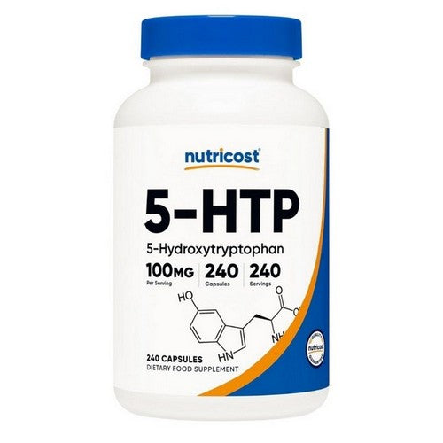 5-HTP Capsules 240 Count by Nutricost