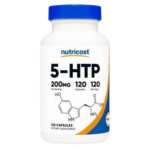 5-HTP Capsules 120 Count by Nutricost