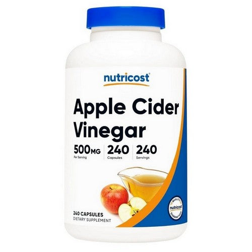 Apple Cider Vinegar Capsules 240 COunt by Nutricost