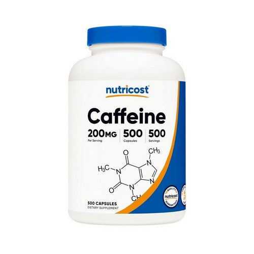 Caffeine Capsules 500  Count by Nutricost